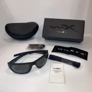 Wiley X Climb Sunglasses-New Authentic Z87-2+ Black