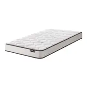 Bedra Single Mattress Bed Luxury Medium Firm Foam Boucle Bonnell Spring 16cm