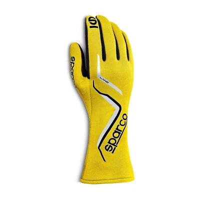 Sparco Italy LAND MY22 Racing Gloves yellow (FIA) (13)