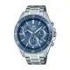 CASIO 卡西歐 EFR-552D-2AV EDIFICE經典錶款計時潮流腕錶 灰藍 47mm