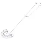 2 Pieces Whisk Egg Small Whisk Whipper Stainless Steel Egg Whisk Flat6786