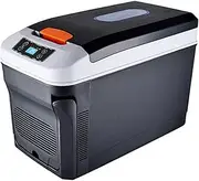 Portable Car Freezer Mini Refrigerator - Small Refrigerator for Car and Home with Display 12V/24V/220V Car Fridge Cooler Warmer,35L