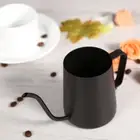 Black Stainless Steel Pour Coffee Drip Pot Kettle With Long Over Gooseneck
