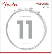 Fender 3150M Original Bullets Pure Nickel Electric Guitar Strings Medium 11-49