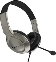 VERBATIM Multimedia Headset with Noise Cancelling Boom Mic - Graphite, Medium