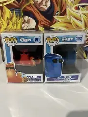 Funko Pop Disney Finding Dory Set Dory And Hank Vaulted Set W/Pop Protectors