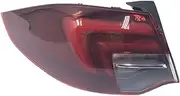 tail light Rear Bumper Tail Light Lamp Taillights Taillamp Brake Light Outer Compatible With Buick Regal 2017 2018 2019(Left side)