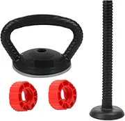 Zxpjkyu Adjustable Kettlebell Handle Converter for Dumbbell to Kettlebell for Weight Plates