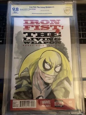 Iron Fist The Living Weapon # 1 CBCS 9.8 06/14 BS Cover-Mike Mckone ,RARE{CGCB2}