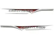 Crestliner Boat Hull Graphic Decals | Kodiak Stickers (Set of 4)