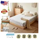 Premium 3-Inch Gel Memory Foam Mattress Topper for Twin XL Size - Zipper Cover