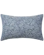 Linum Home Textiles Swish Aqua Lumbar Pillow Cover