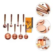 Jugs Baking Tool Walnut Handle Measuring Spoons Double Graduated Cups