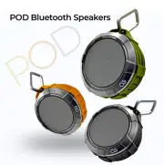 Omnigate Waterproof Wireless Portable Bluetooth Speaker Pod for Outdoor Hiking