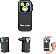 OLIGHT Oclip Pro Torch Max Throw 120 Meters EDC Torches Clip-on Light Equipped with Spring Clip Magnetic Base LED Light for Highing Fishing and Outdoor (Black)