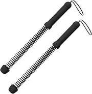 Heavy Ropes for Exercise Training,Spring Resistance Cords - 2X Training Rod Replacement Spring Strength Lightweight Muscle Building Tool for Gym Beginners Workouts Home Outdoor