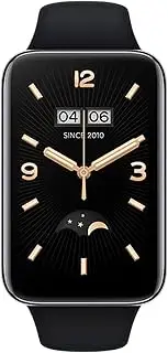Xiaomi Band 7 Pro Smartwatch with GPS(Global Version), Health & Fitness Activity Tracker High-Res 1.64" AMOLED Screen, Heart Rate & SPO₂ Monitoring, 110+ Sports Modes, 12Day Battery Smart Watch, Black