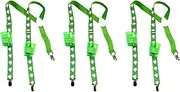 [yuksok] ST Patricks Green Suspenders Y Back Photo Prop Elastic Saint Patricks Day Accessories Costume Supplies for Home Party Cosplay