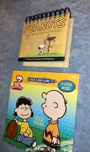 Peanuts Charlie Brown Inspirational DaySpring DayBrightener Flip Calendar + Book