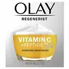 Olay Regenerist Vitamin C + Peptide 24 Face Moisturizer Cream, 1.7 oz..