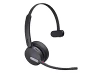 Yealink WH64 Hybrid Mono with Charging Stand DECT Wireless Headset, DECT Bluetooth Hybrid Wireless 3-Mic Noise Cancellation, Dongle WDD60 1208698