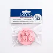 NEW Loyal Cookie Baby Girl Embosser Stamp By Spotlight