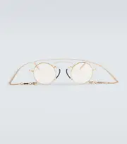 [Gucci] Gucci x Harry Styles Ha Ha Ha glasses One Size gold