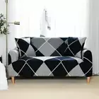 Geometry Elastic Sofa Cover Elastic Modern Couch Cover L-shape Sectional Cover