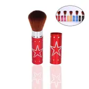 Catzon Portable Makeup Brush Retractable Blush Brush-Random Color