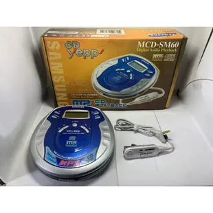近全新未使用三星 Samsung CD YEPP Digital Audio Player MCD-SM60 CD隨身聽