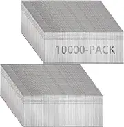 [Blulu] 10000 Counts 18 Gauge Brad Nails 1-1/2-Inch 18GA Brad Nails Galvanized Small Finishing Nails Nail Gun Nails for Pneumatic Electric Brad Nailer Gun