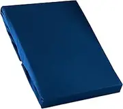 Made in Japan 200 Broad 100% Cotton Covering Bed Sheet (Box Type), Single Size, Royal Blue ILC411000-121