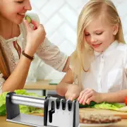 Kitchen Cutter Sharpener 4-in-1 Scissor Sharpener Stainless Steel Cutter suayt