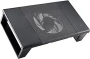 Cooler Master Connect Stand Network Device Cooler - Router & Modem Cooling Stand, Metal Mesh, Detachable SickleFlow 120 Reverse Edition Fan, USB Connectivity - Black