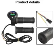 48V Ebike Scooter Throttle Practical Function Display Easy and Compatible