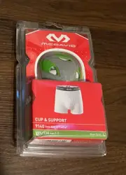 Youth Ages 7-12, Mcdavid Boxer Brief With Flexcup #9140 Waist 25-27" Regular