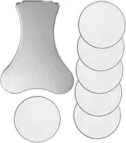 7pcs Plate Mist Maker Spare Discs Fragrance Disc Disk for Humidifier Humidifier Accessories Repair Kit Silver Ceramics