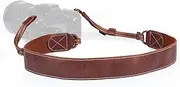 [MegaGear] SLR, DSLR Sierra Series Genuine Leather Camera Shoulder or Neck Strap