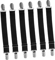 Boot Clip Binding Strap Motorcycle Riding Boot Straps Elastic Tie down Loop Motorcycle Tie down Straps 6 Pack