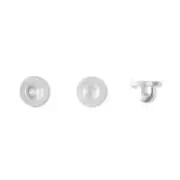 Clear Rubber Earnuts Hypo-allergenic Earring Backs Safety Earnut Stoppers
