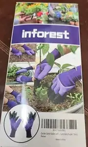 1 Pair Garden Fingertip Claw Garden Gloves Tool Digg Weeding Green Gloves