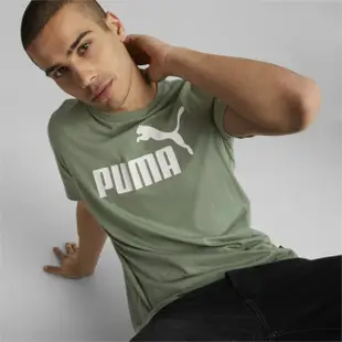 【PUMA官方旗艦】基本系列Ess Logo短袖T恤 男性 58666745