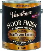 1 Gal Classic Clear Diamond Wood Finish For Floors Semi-Glo [Set of 2]