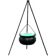 Large Witch Cauldron with LED Lights