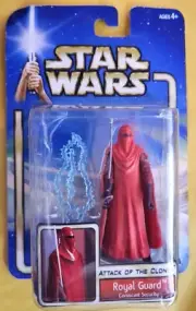 STAR WARS SAGA - ROYAL GUARD (CORUSCANT SECURITY) - RED FIGURE - NIB