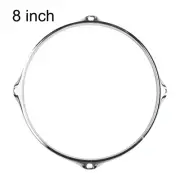 Heavy Duty Metal Drum Hoop Rim Protector for 8 10 12 14 inch Snare Drum