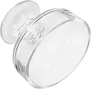 HOLIDYOYO Glass Footed Dessert Bowl Elegant Fruit Serving Tray for Ice Cream Snacks Candy