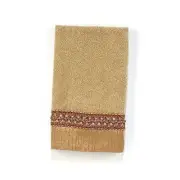 - Fingertip Towel, Soft & Absorbent Cotton Towel (Braided Medallion