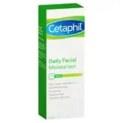 Cetaphil Daily Facial Moisturiser 118ml UVA UVB Filters Oil Free Sensitive Skin