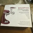Kitchen Aid Food Tray Stand Mixer Attachment. Attach To Food Grinder Attachment.